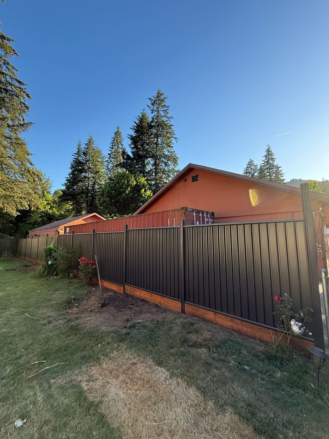 Fence installed by Gorilla Works in the Portland, OR area
