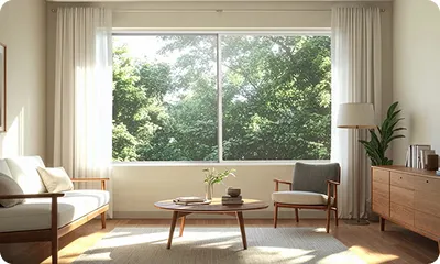 Milgard vinyl and fiberglass replacement windows installed by Gorilla Works in Portland, OR