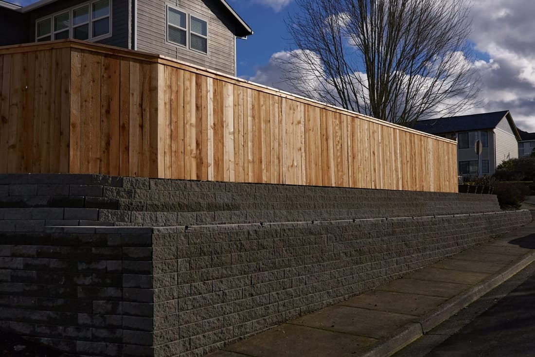 Cedar Privacy Fence, Portland, OR